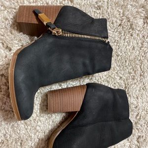 Black Aldo Booties